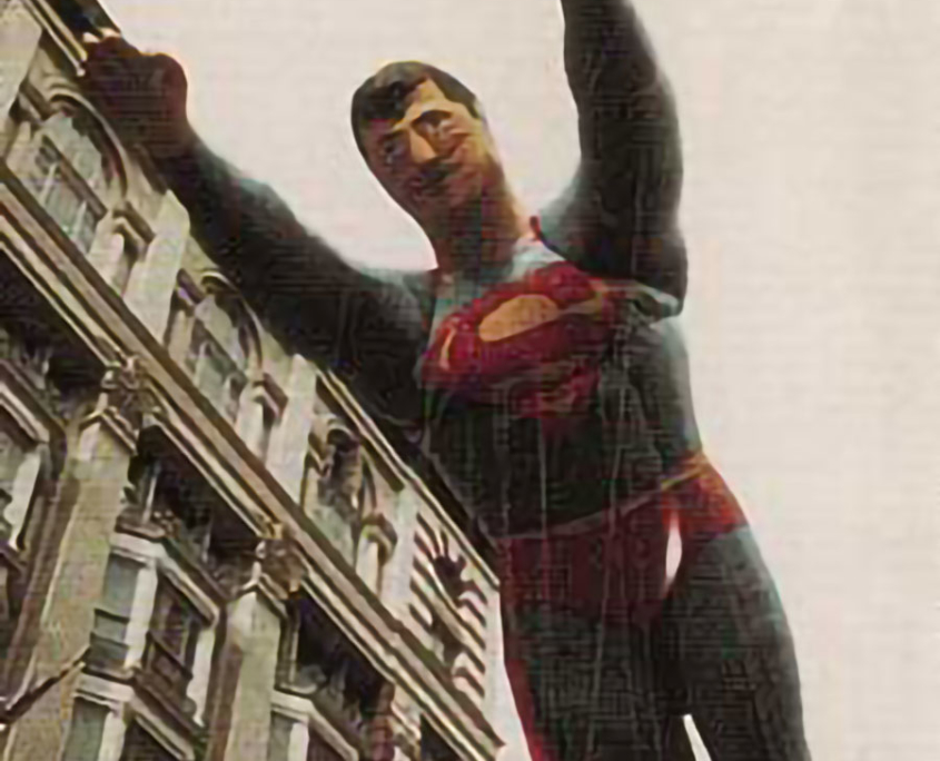 1980 - Able to leap Macy's in a single bound, Superman flew from 1980-1985.